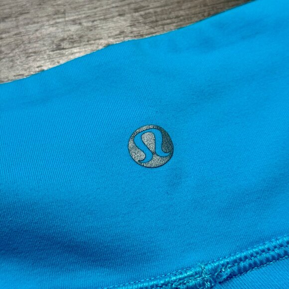 Lululemon Women's Amped Cropped Leggings - Blue - Picture 6 of 7